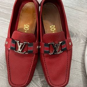 Men’s Louis Vuitton Leather Loafers size 8.5